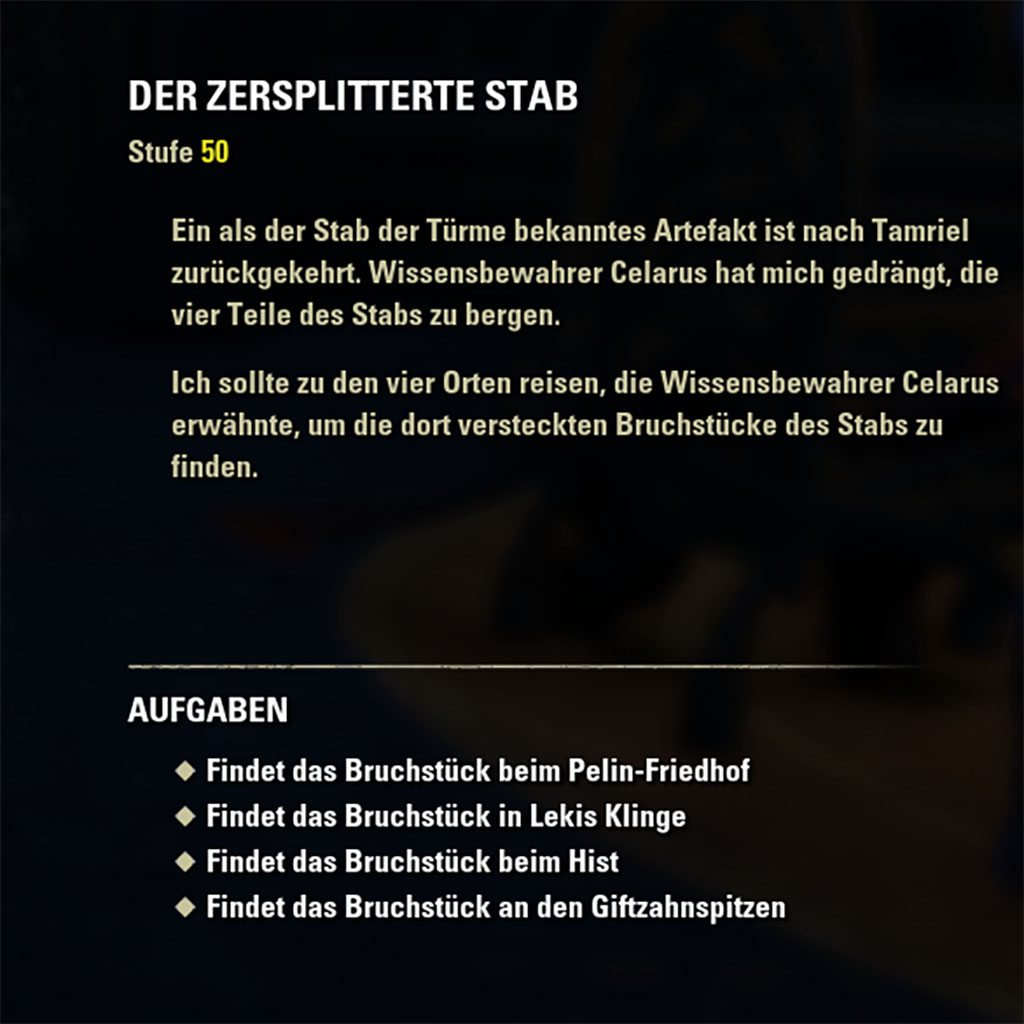 Der zersplitterte Stab